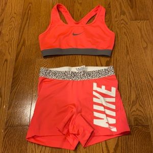Neon Nike Matching Set